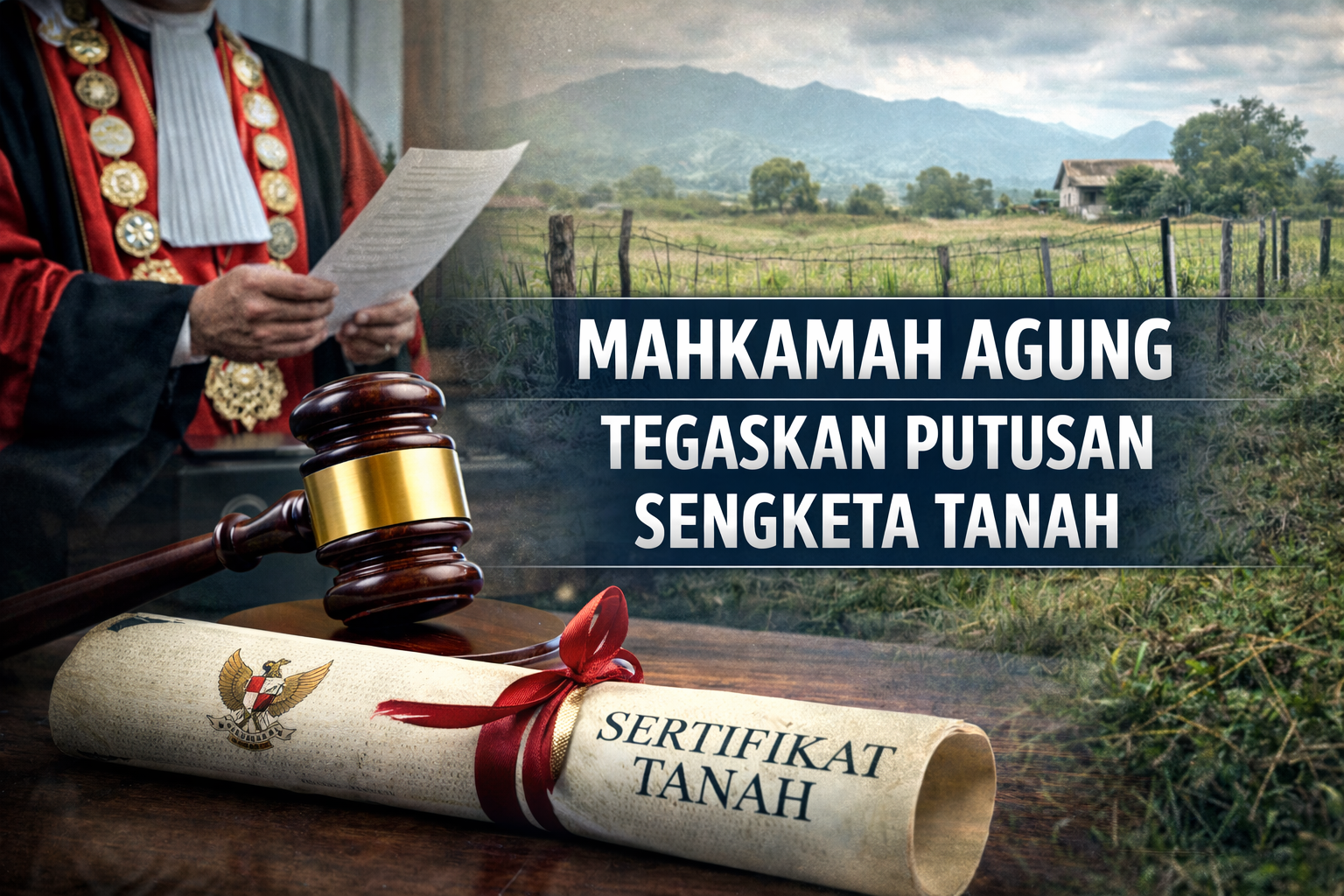 Mahkamah Agung Tegaskan Putusan Terkait Sengketa Tanah
